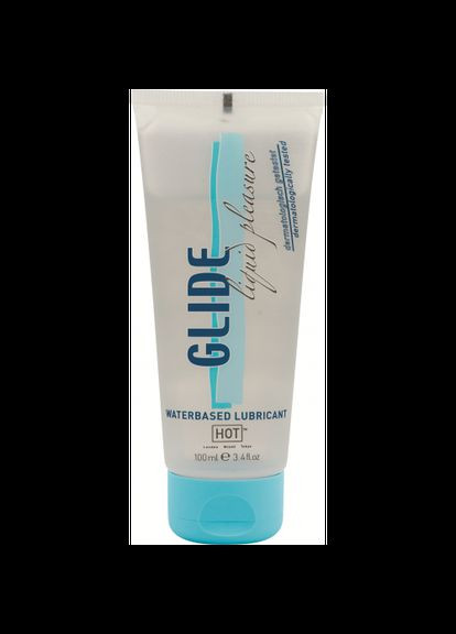 Лубрикант на водній основі GLIDE, 100 мл Hot (297399184)