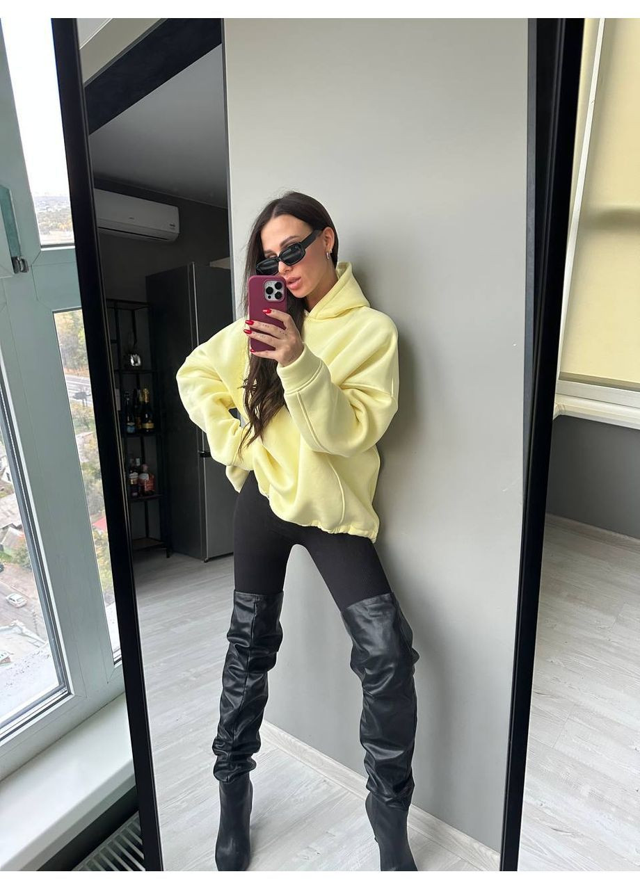 Худой женский оверсайз на флисе MonCher (365722356)