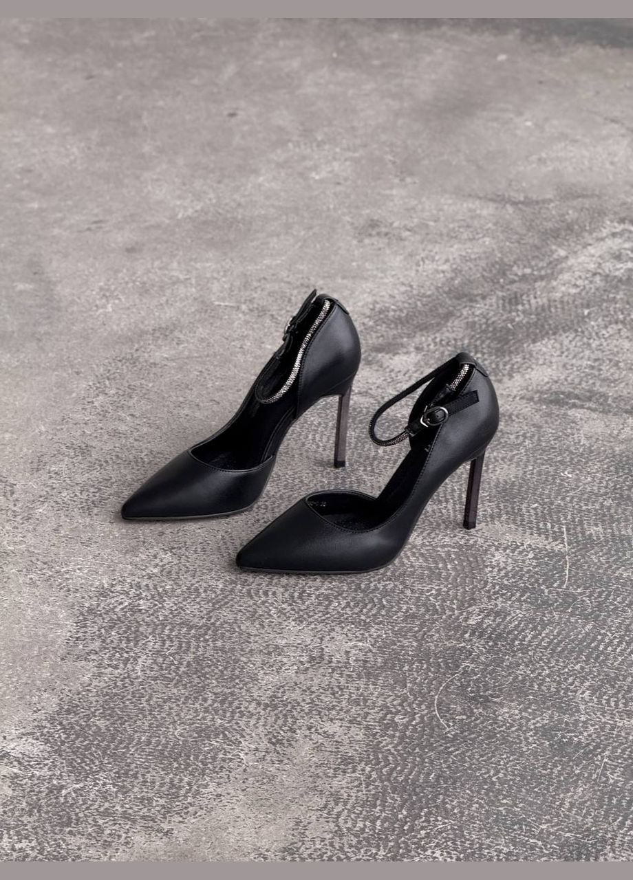 No Brand Стильные женские туфли черный з искусственная кожа, — всесезон (315703140)