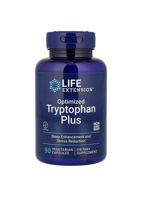 Оптимизированный триптофан-плюс Optimized Tryptophan Plus 90 капсул Life Extension (362971444)