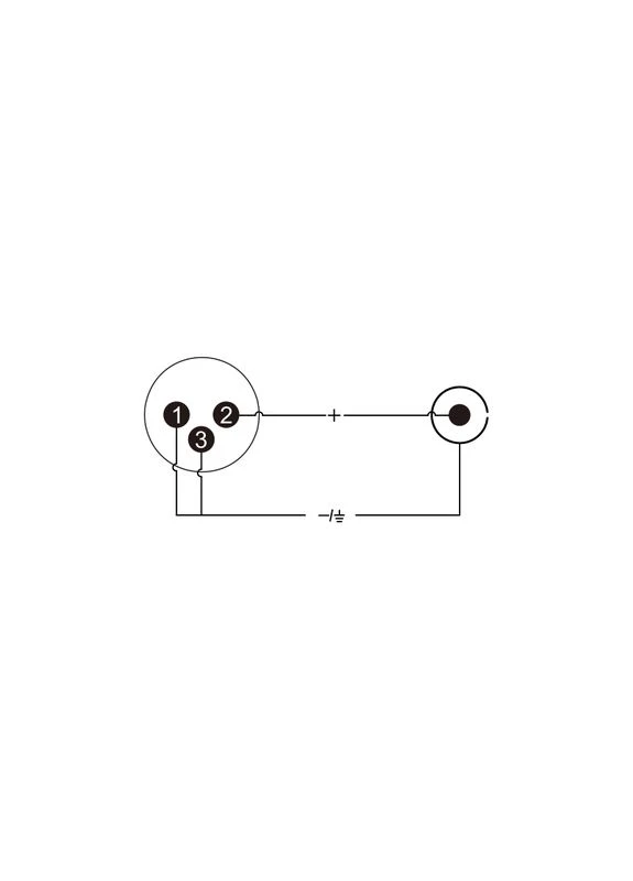 Переходник RA2XMPM RCA male (папа) - XLR male (папа) ROXTONE (326743325)