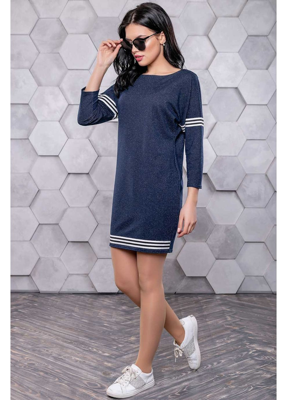 Синее платье 1105.3151 Seventeen