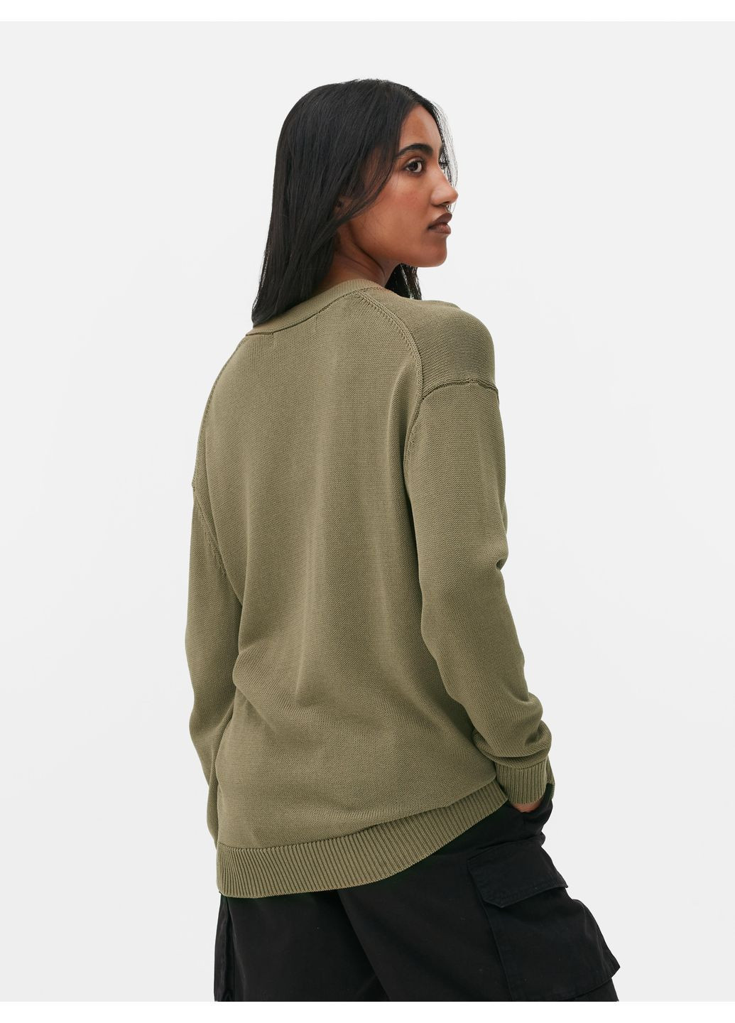 Оливковый (хаки) кардиган Primark