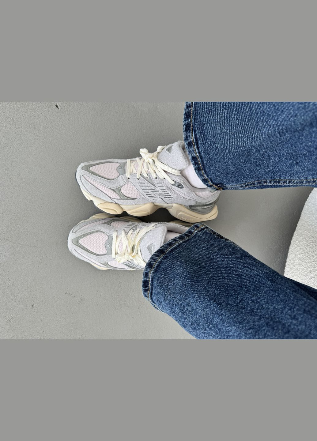 Кросівки жіночі і чоловічі New Balance 9060 grey | Нью Беланс 9060 сірі No Brand сірі демісезони (316231432)