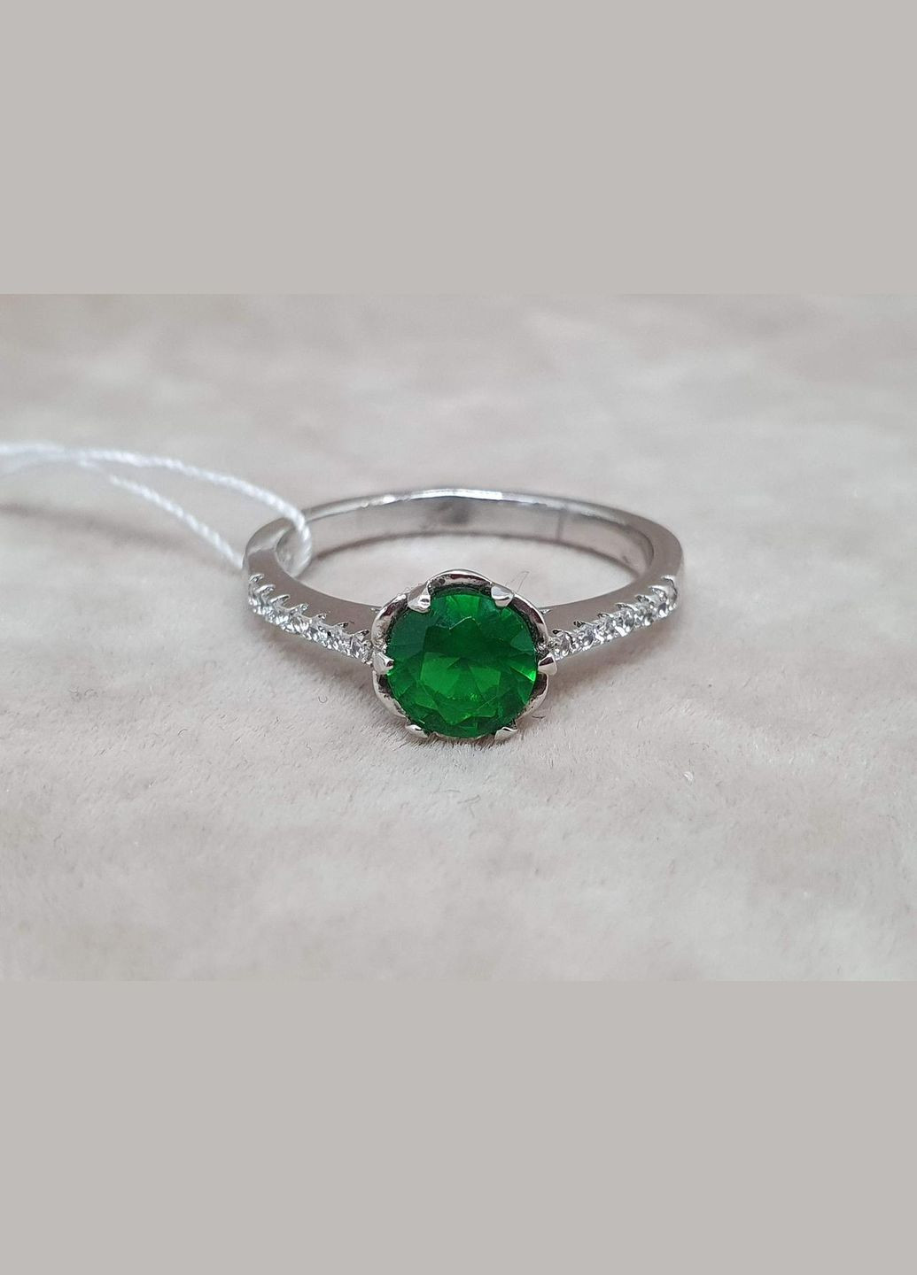 Серебряное кольцо с фианитами. 9510168З Top Silver (316699553)