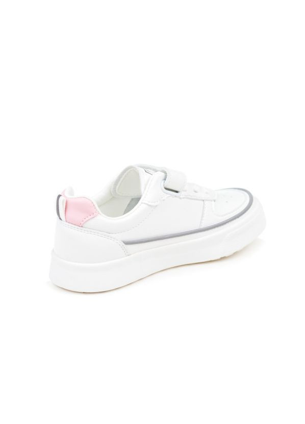 Білі всесезонні кросівки Fashion L3521 біло-рожеві (31-37)