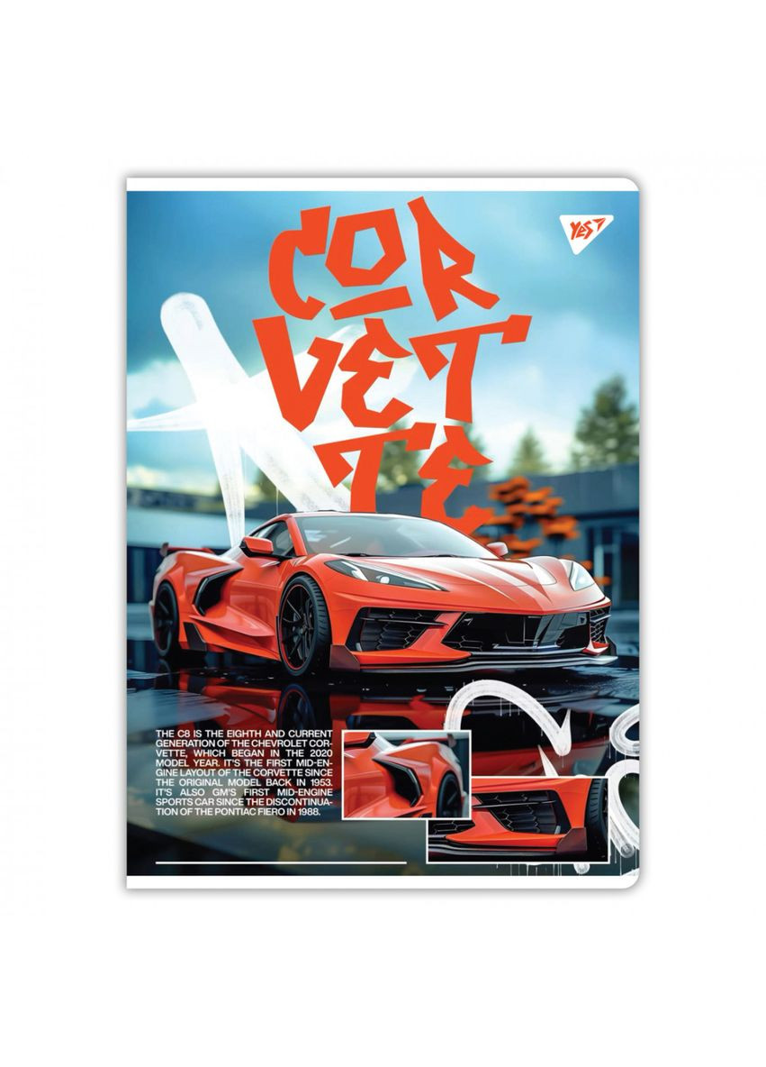 Зошит для записів А4 Sport car 682000 48 аркушів Yes (364499155)