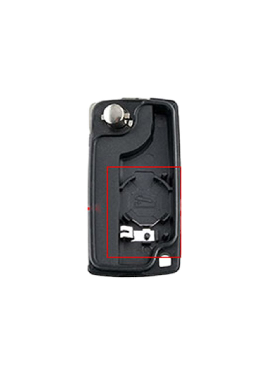 Корпус ключа с жалом на 3 кнопки Peugeot (331018858)
