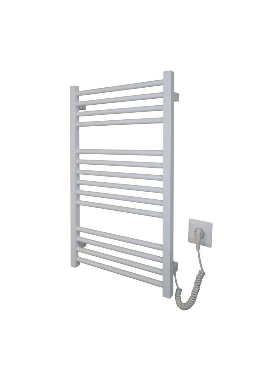 Полотенцесушитель электрический с кнопкой матовый 790*490 Carino ARIANNA (365595839)