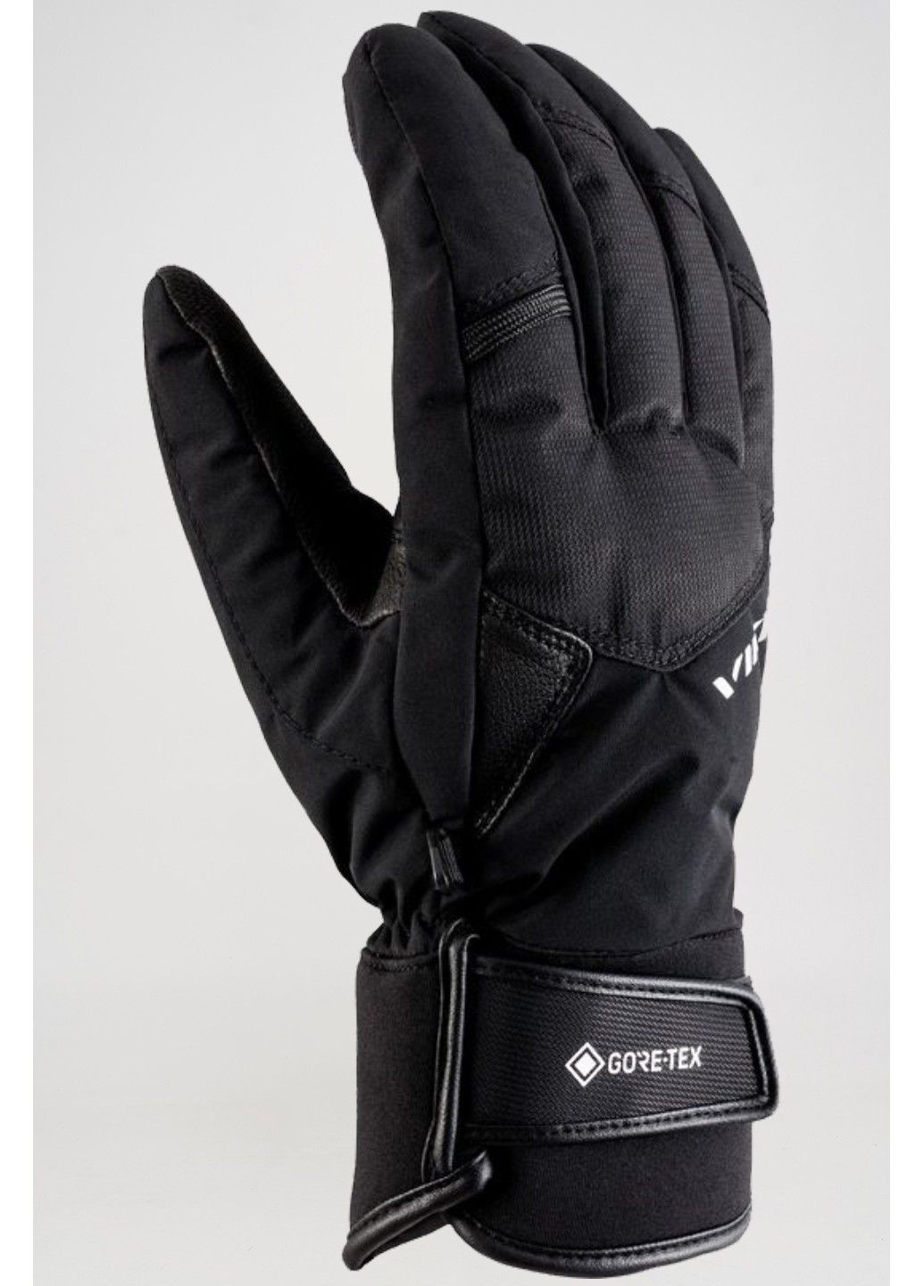 Перчатки горнолыжные Branson GORE-TEX черные - 160/25/3054-0900 Viking (358497740)