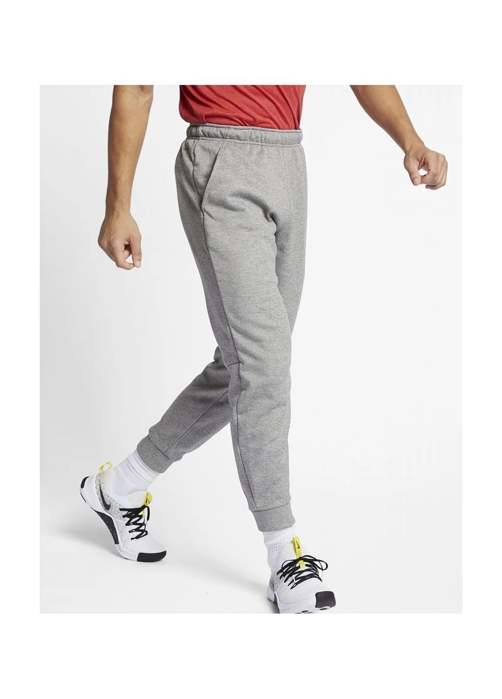 Штани чоловічі Nike Therma Tapered Training Trousers Grey 932255-063 Unknown (365961684)