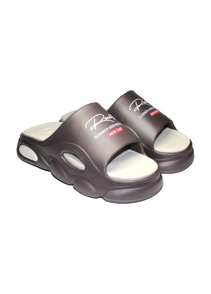 Коричневые шлепанцы женские 125250 коричневый Jose Amorales