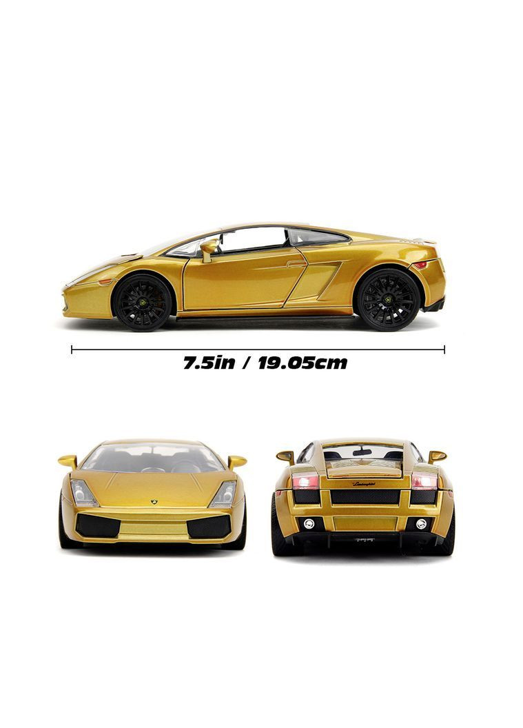 Машина металева Форсаж Ламборгіні Галлардо, 1:24, жовтий () Jada 253203089 (362003689)