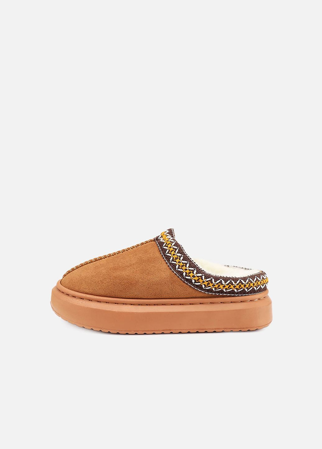 Капці домашні жіночі колір коричневий ЦБ-00276835 No Brand (342716307)