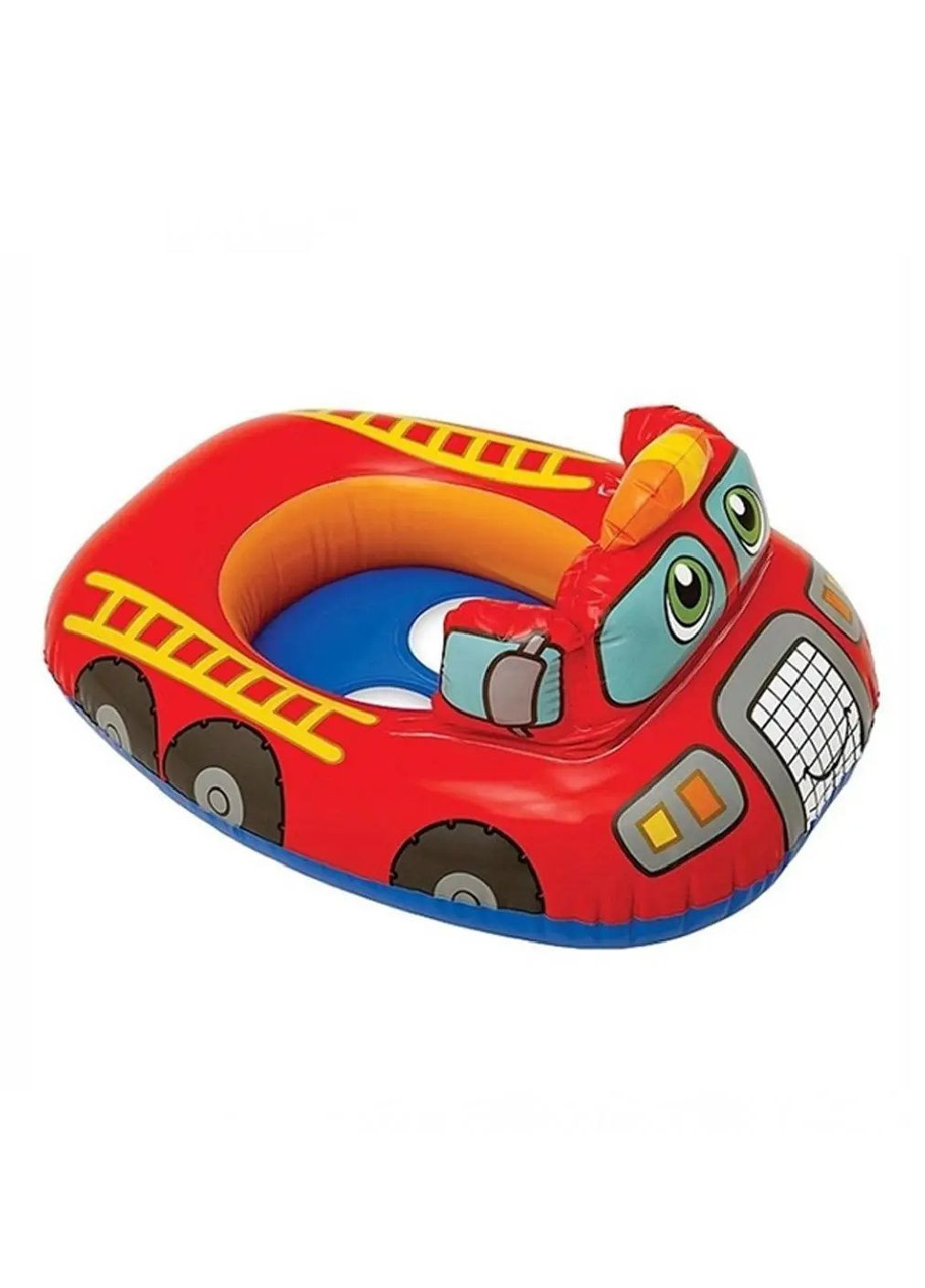 Детский надувной круг в форме машинки для плавания в бассейне водоеме на пляже диаметр 81 см (480489-Prob) Автомобиль Unbranded (336327351)