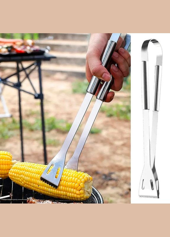 Набор для гриля и барбекю No18 из нержавеющей стали 5 шт. Lesko (349729887)