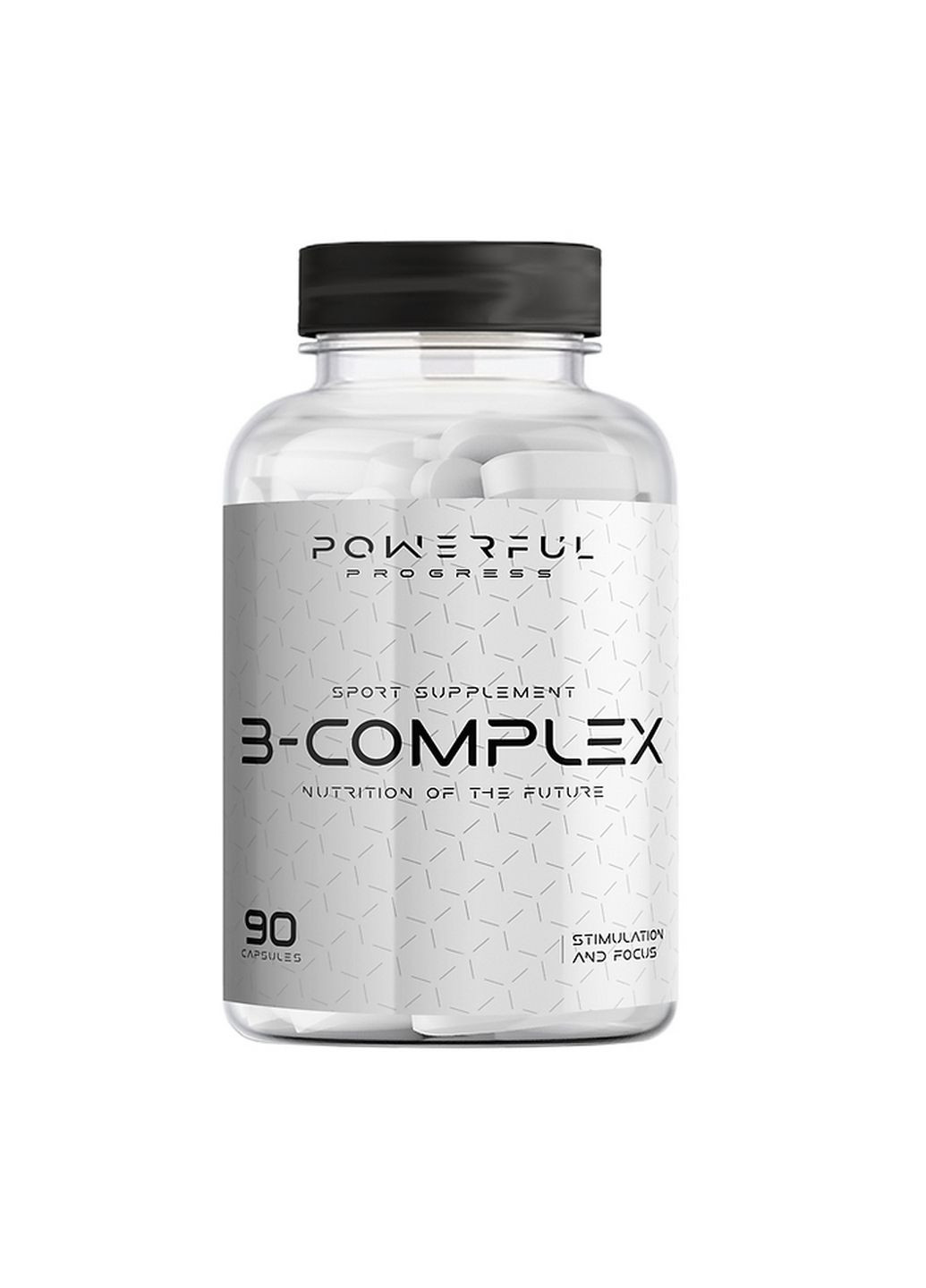 Вітаміни та мінерали B-complex, 90 капсул Powerful Progress (293339811)