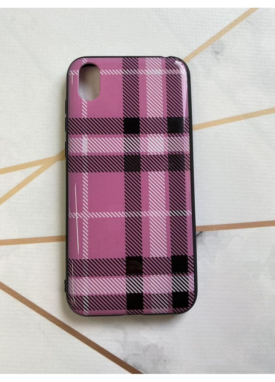 Захисний глянцевий чохол з малюнком для Huawei Y5 2019 / Honor 8S Клітка Creative (359490246)