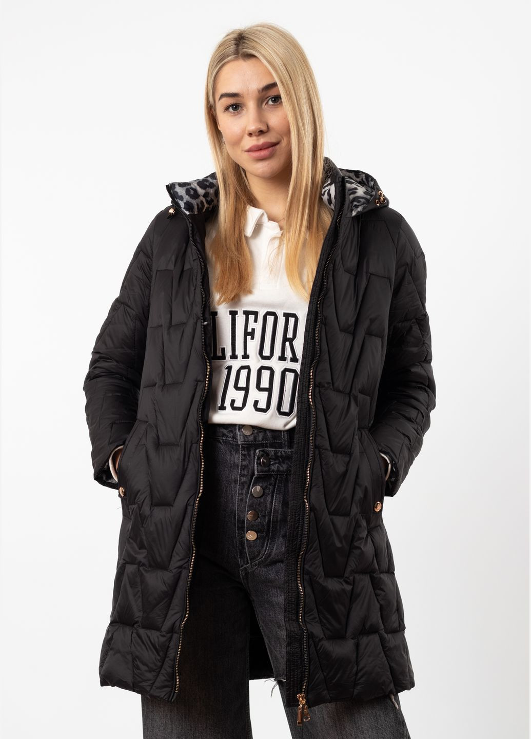 Чорна куртка (к854) Monte Cervino