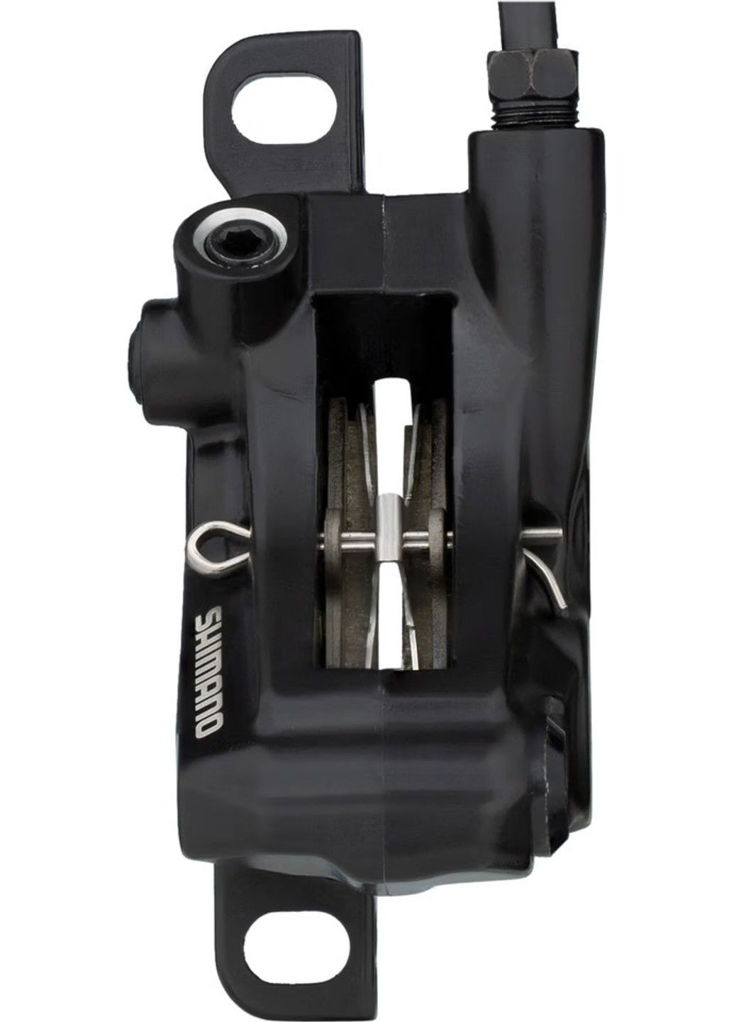 Гальмо гідравлічне MT420 переднє (ліва ручка M4100, 4 поршня, каліпер BR-MT420, J-kit гідролінія 1000мм, D03S) Shimano (323640642)