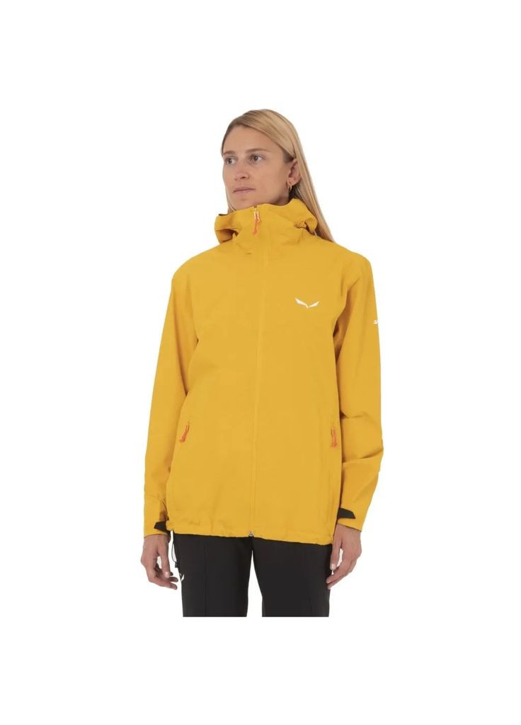 Чорна демісезонна куртка puez aqua 4 ptx 2.5l wms 28616 0910 - 42/36 (m508818) Salewa Puez Aqua 4 PTX 2.5L Wms 28616 0910 - 42/36 - чорн