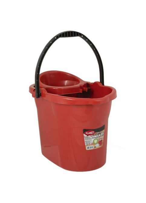 Відро для швабр №5 червоне 10 л (6857) Planet Household №5 червоне 10 л (357435937)