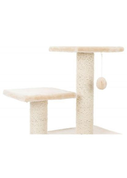 Царапка Valencia для кошек, бежевая, 44х33х71 см (сизаль/плюш) (*) Trixie (322590226)