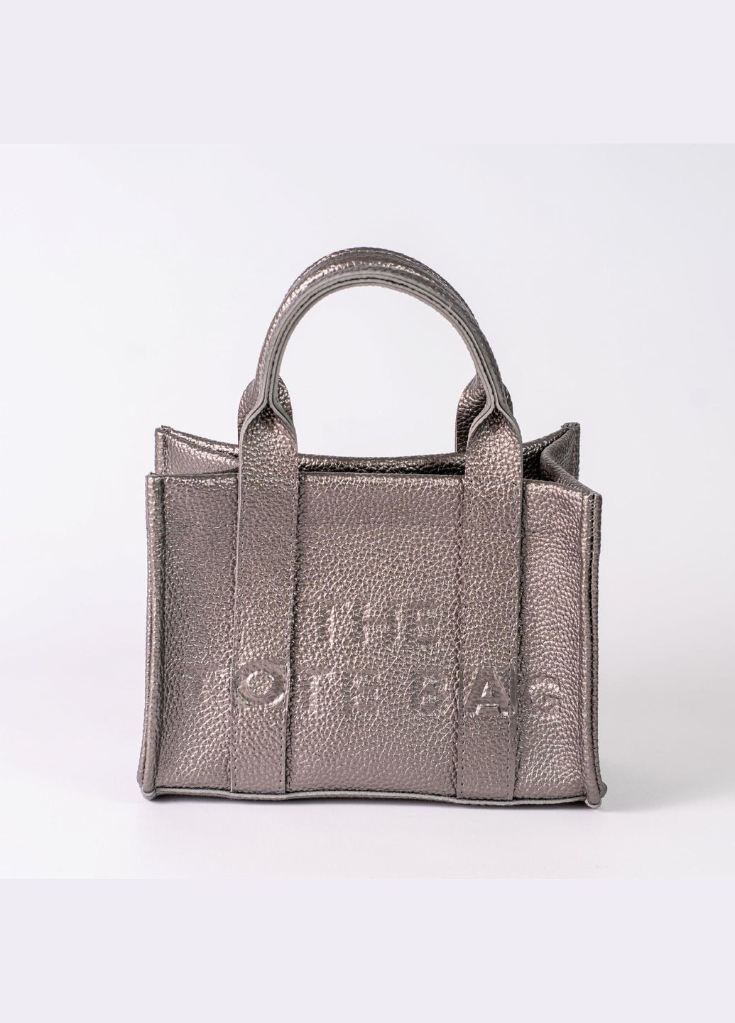 Сумка женская Шопер функциональная серая из экокожи NIUNIU (336493059)