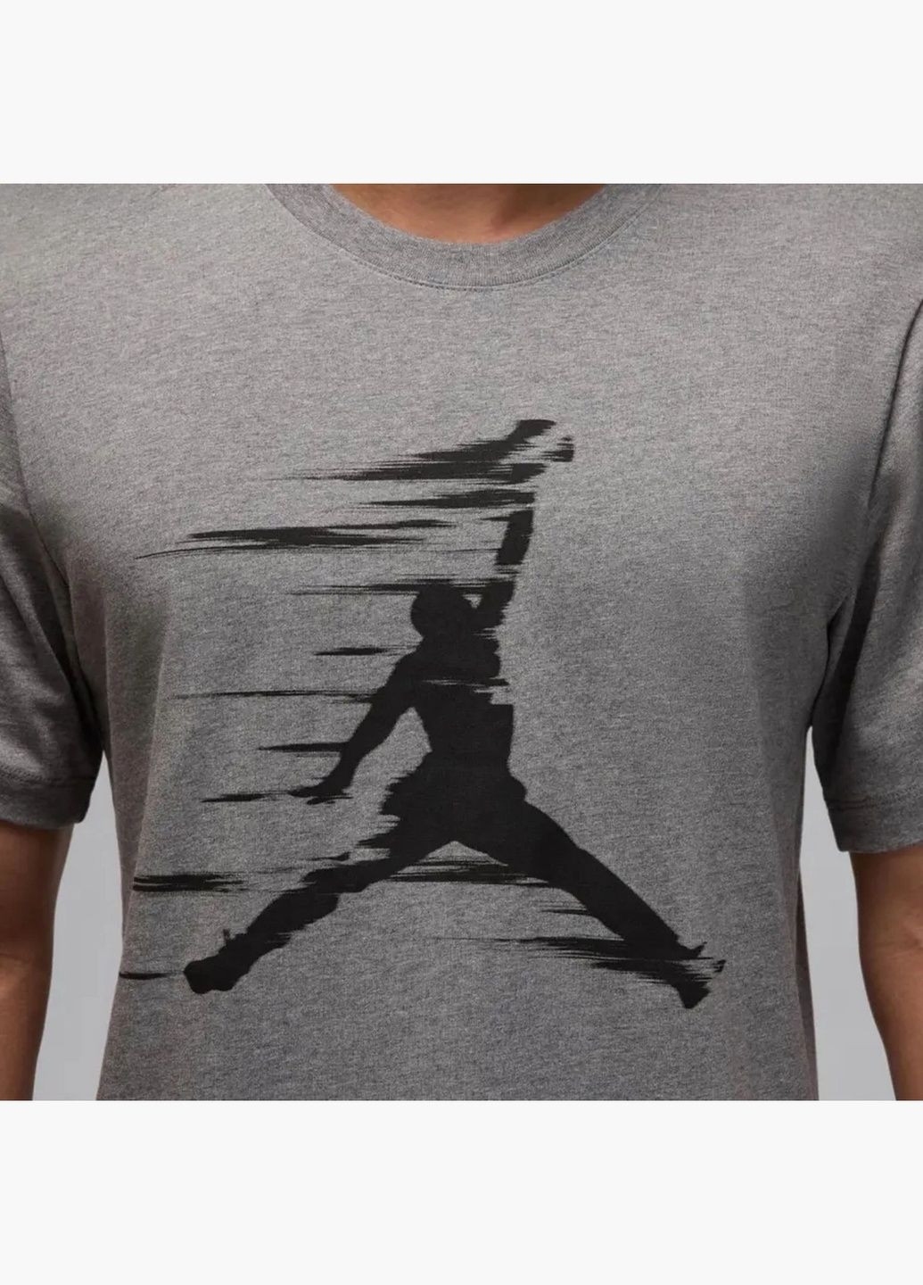 Сіра футболка чоловіча mvp jm ss crew grey fz1919-091 Air Jordan