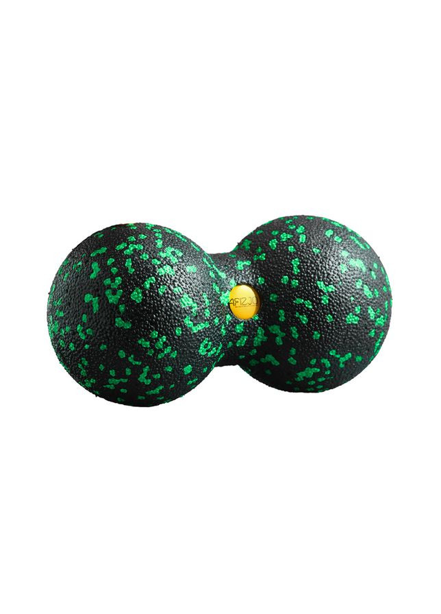 Массажный мяч двойной EPP DuoBall 08 Black/Green 4FIZJO 4fj1295 (275653827)
