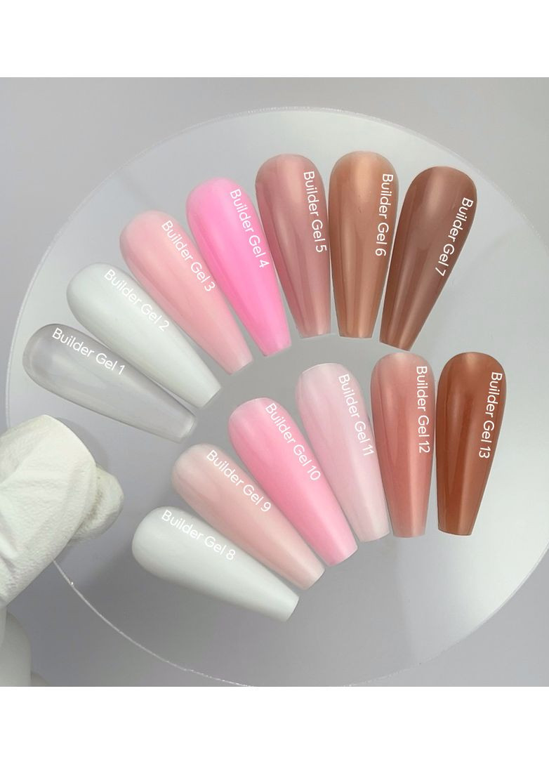 Гель строительный Builder Gel №11 нежно, 15 мл Nails of the day (356767187)