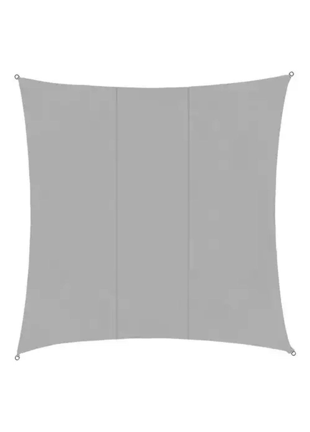 Тент навес затеняющий квадратный 5х5м Оксфорд (Серый) No Brand (332634348)