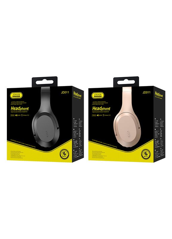 Bluetooth наушники JD011- золотой Jokade (368852395)