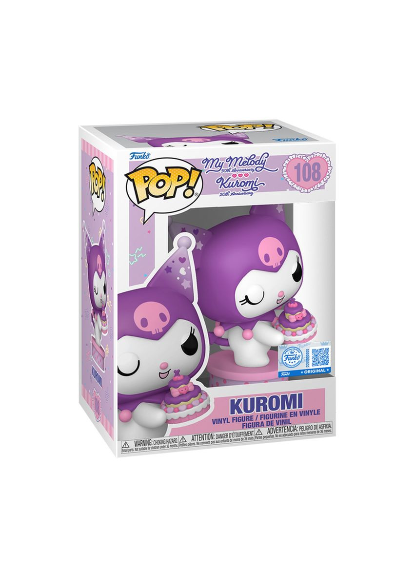 Игровая фигурка POP! серии Hello Kitty Хэллоу Китти - Куроми с тортиком Kuromi (87169) Funko (350671506)