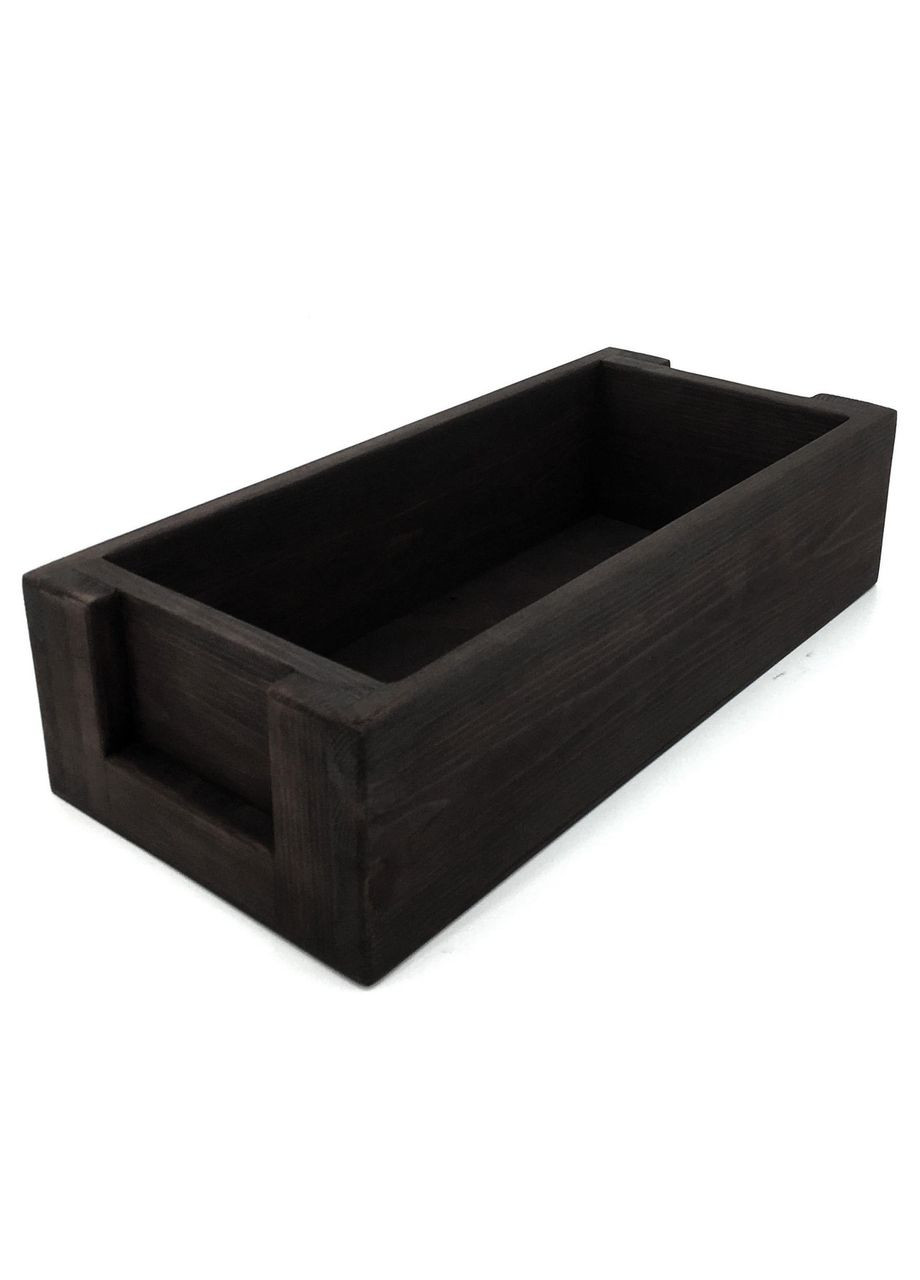 Інтер'єрний декоративний ящик з дерева Нагарія венге (ЯИД-001212) No Brand (328076897)