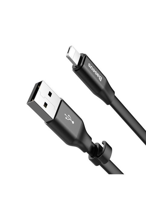Кабель 2in1 Portable Lightning + Micro 2.0A/0.23m (CALMBJ-01) Black Baseus (370952702)