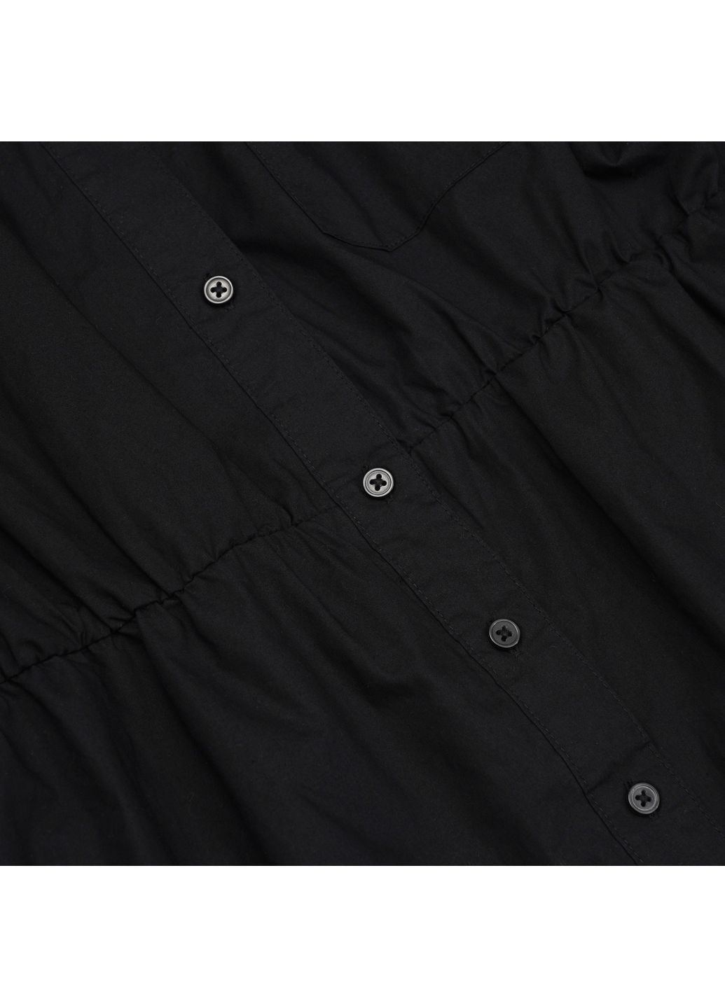 Чорна повсякденний плаття сорочка H&M однотонна