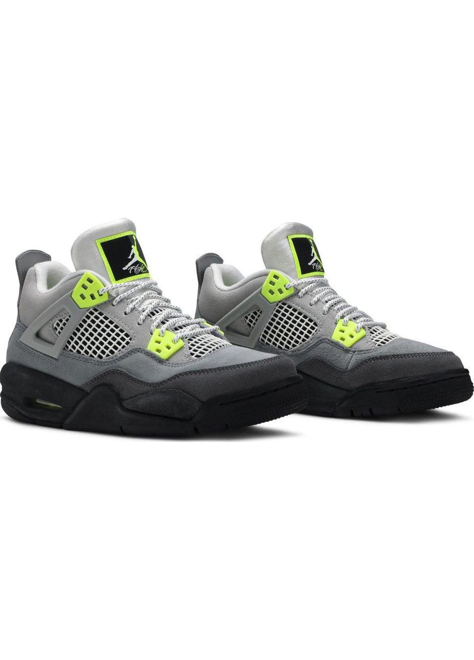 Комбіновані кросівки air jordan 4 retro se 95 neon - ct5342-007 Nike