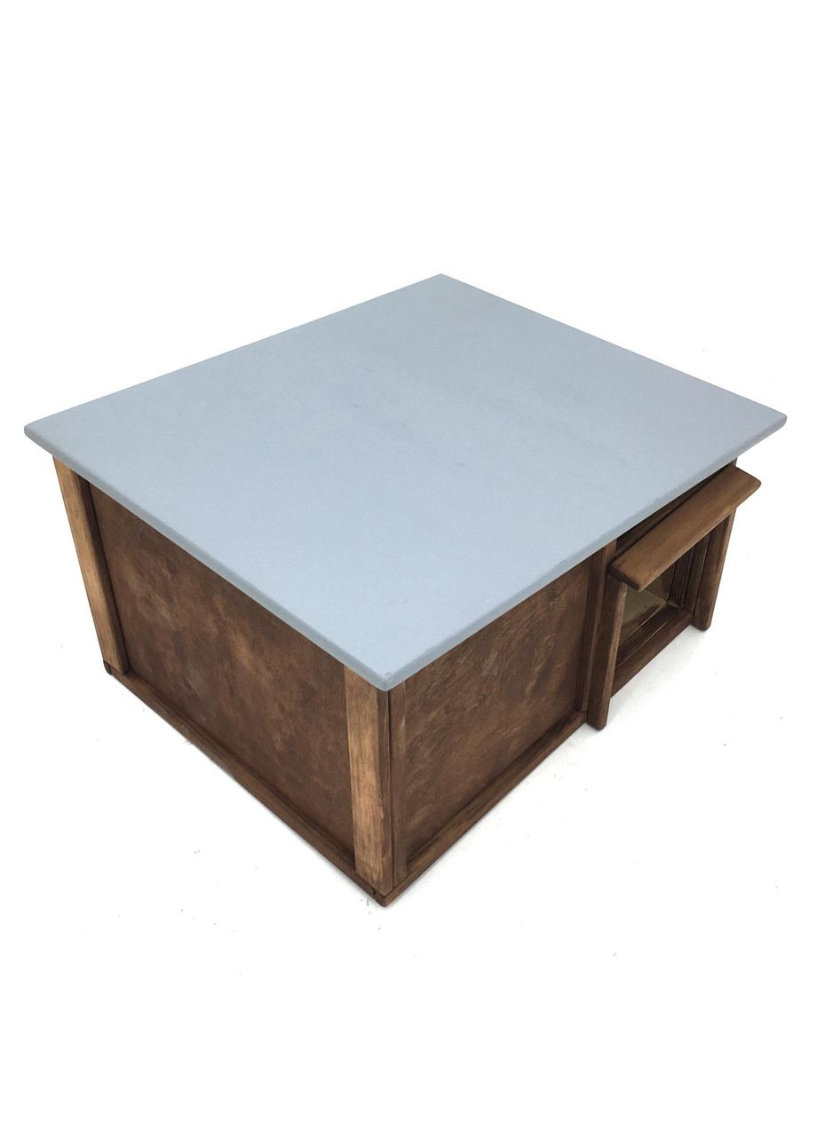 Будиночок для їжачків з дерева Свіпі капучино-маренго (ДДЕ-00200919) No Brand (328605869)