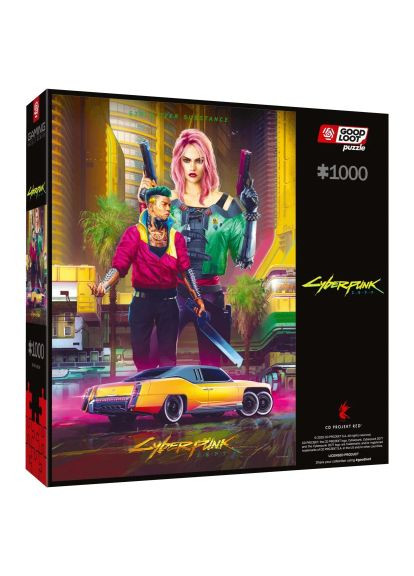 Пазл Cyberpunk 2077 Kitsch Style 1000 эл. (5908305249696) GoodLoot Cyberpunk 2077 Kitsch Style 1000 ел. (366068929)