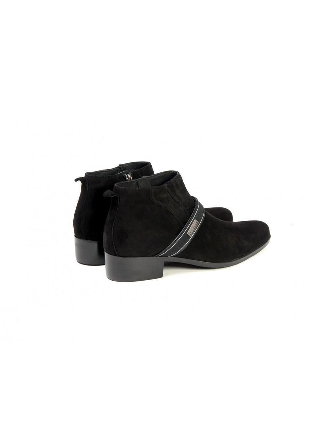 Черные ботинки 7114708 цвет черный Roberto Paulo