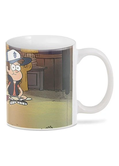 Чашка з принтом Гравіті Фолз Gravity Falls Dipper & Mabel GF.02.16 Кружка керамічна 0,33 GeekLand (378967525)