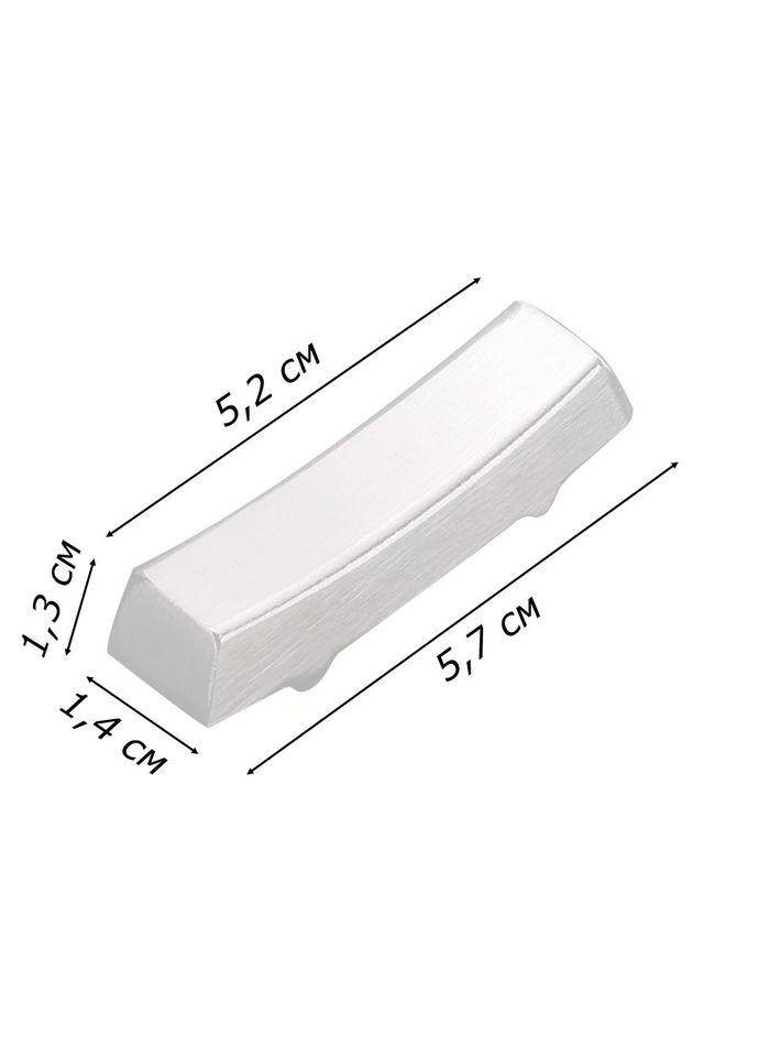 Підставка під палички для суші срібні прямокутної форми Хасіокі REMY-DECOR (293245116)