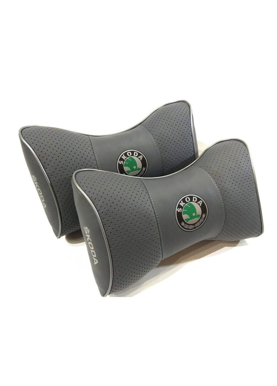 Подушка на подголовник авто 1 шт. Skoda (351901502)