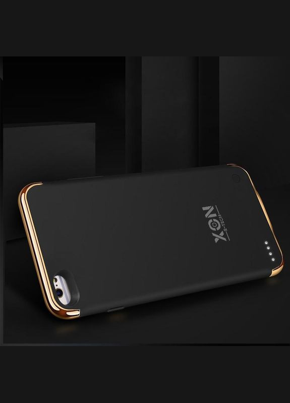Чехол-аккумулятор XON PowerCase для iPhone 6 Plus/6S Plus/7 Plus/8 Plus 4000 mAh Черный/Золотой (PCBS1108240G 2414) XON E-Tech (322196734)