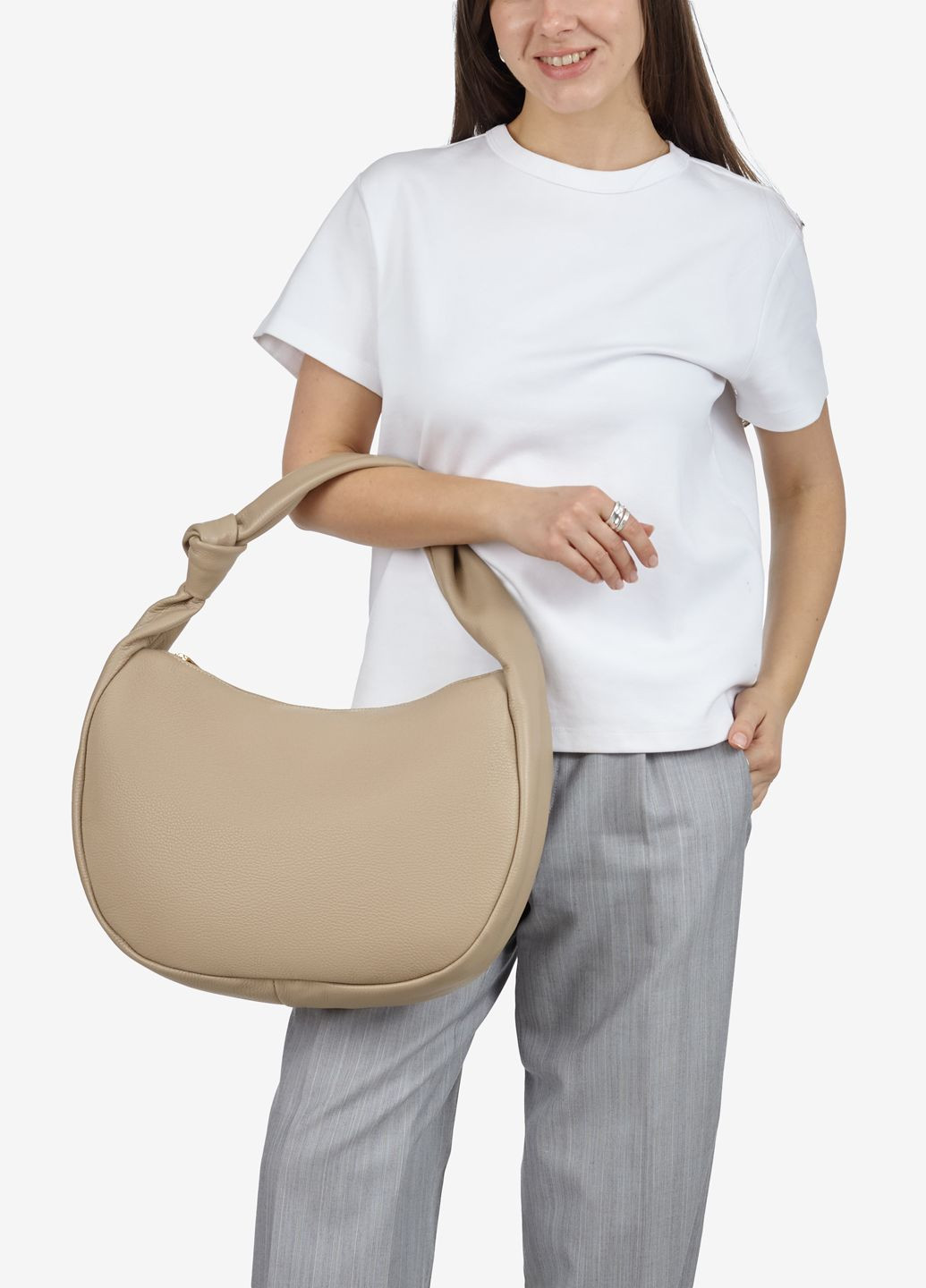 Сумка женская кожаная шоппер большая Shopper Regina Notte (326960826)