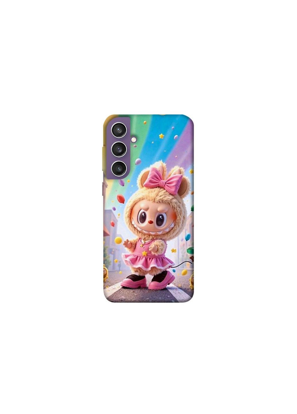 Чохол на Samsung Galaxy S23 FE Labubu rainbow Frontalka (361986941)