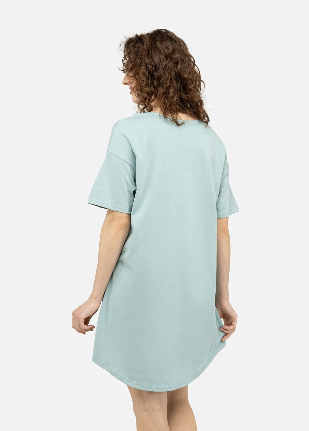 Женская ночная рубашка цвет мятный ЦБ-00244131 Yuki (285800213)