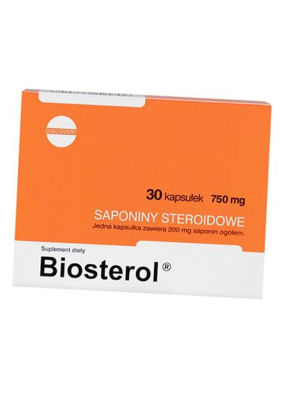 Тестобустер Біостерол, Biosterol, 30капс (08181001) Megabol (322728091)