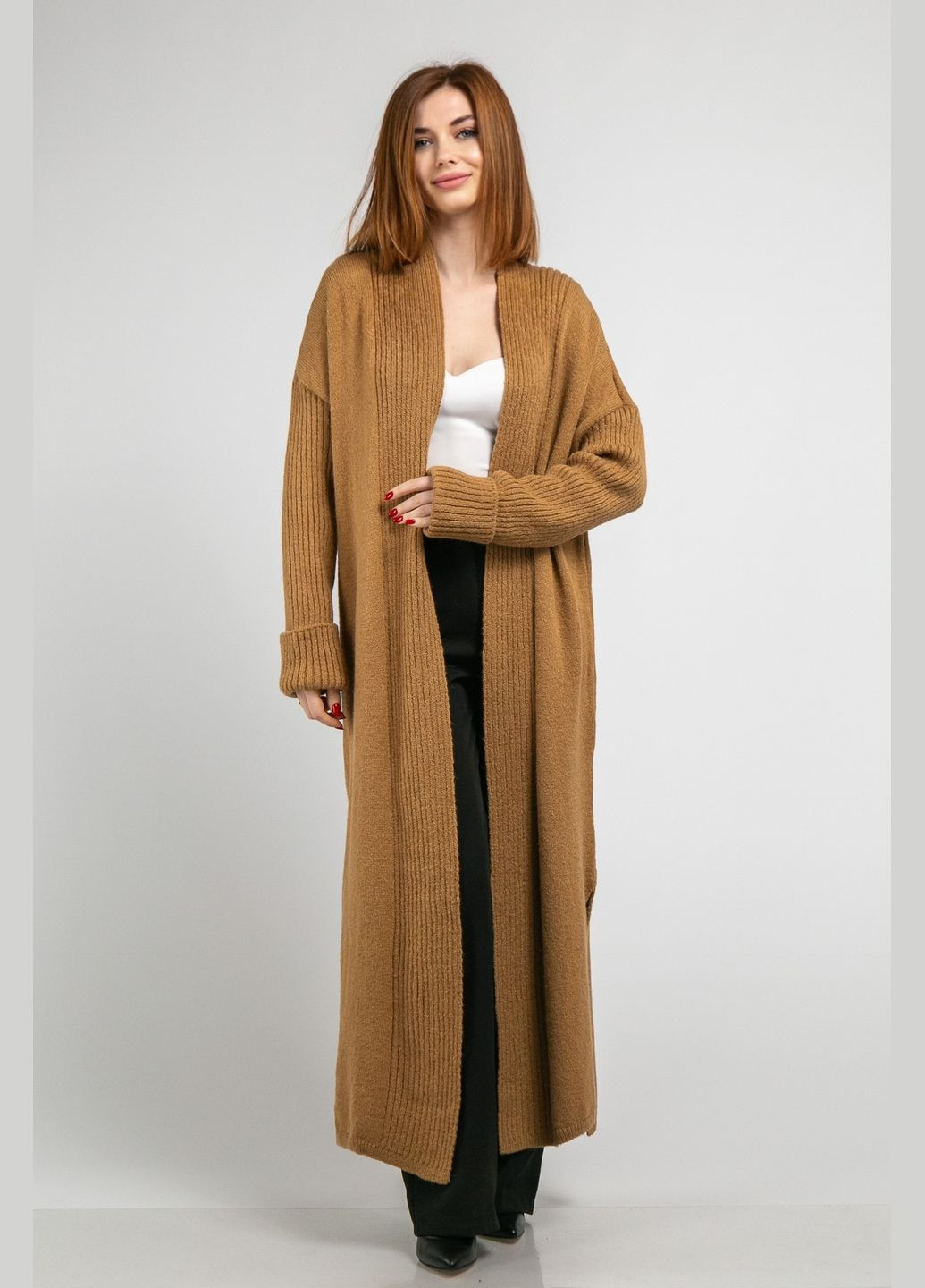 Кардиган максі з розрізами ONE SIZE CHICLY (316645206)